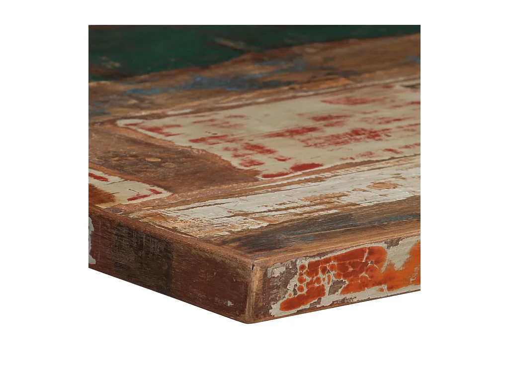 Conjunto de muebles de bar de 3 piezas Madera maciza recuperada Multicolor