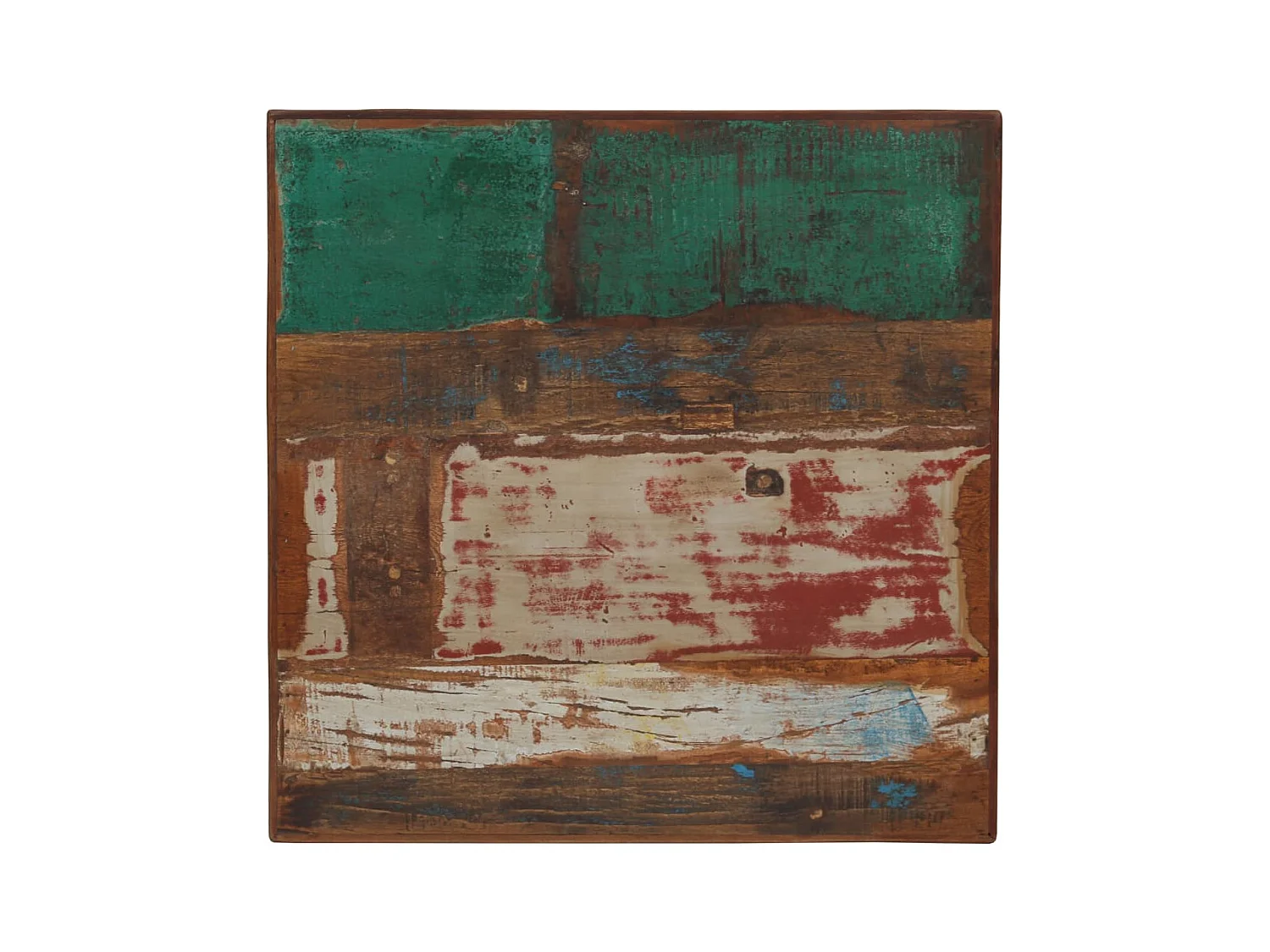 Conjunto de muebles de bar de 3 piezas Madera maciza recuperada Multicolor