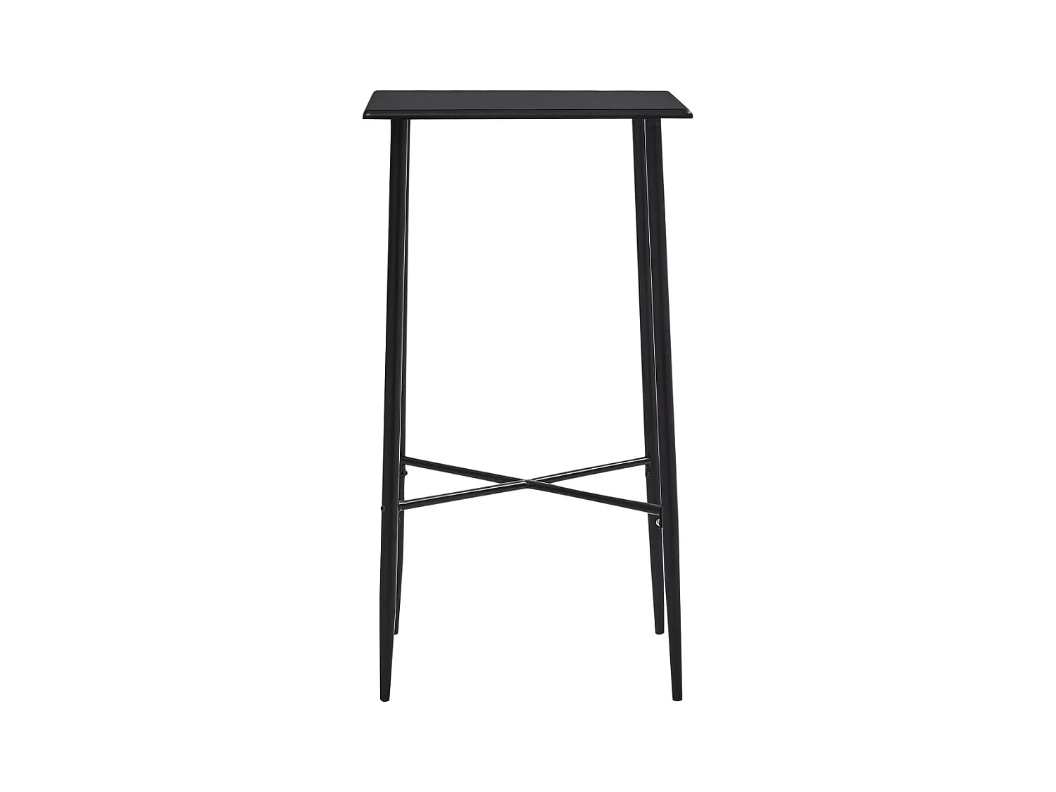 Juego de bar de 3 piezas, tela gris oscuro