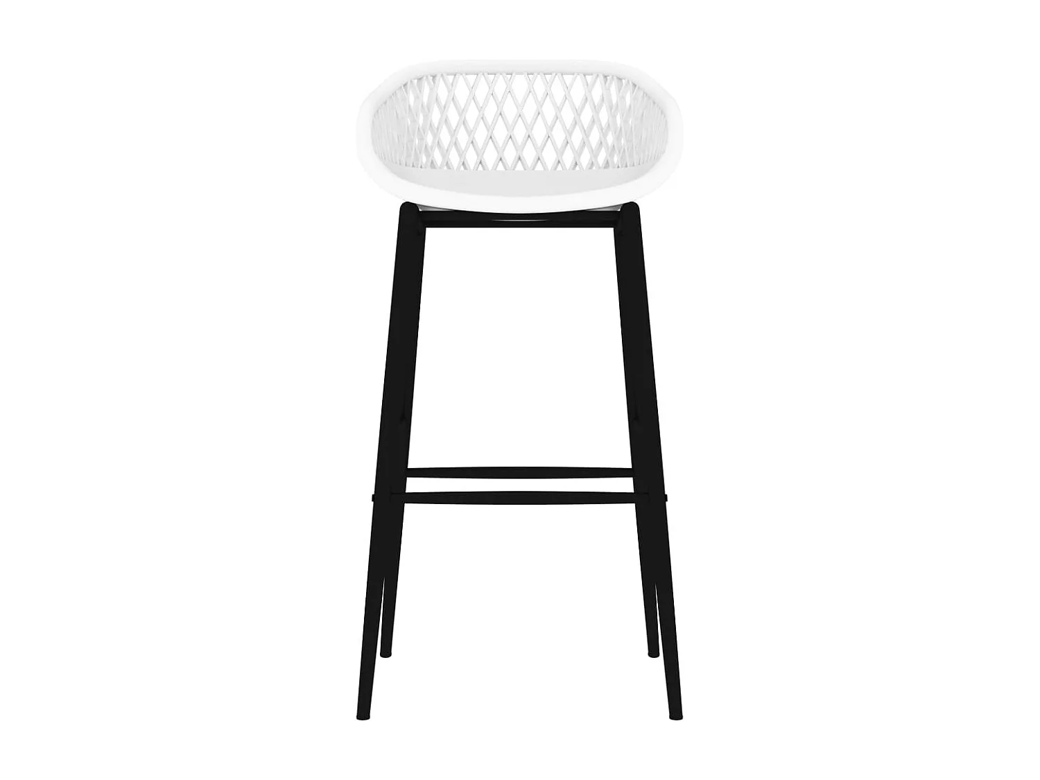 Juego de bar de 5 piezas blanco