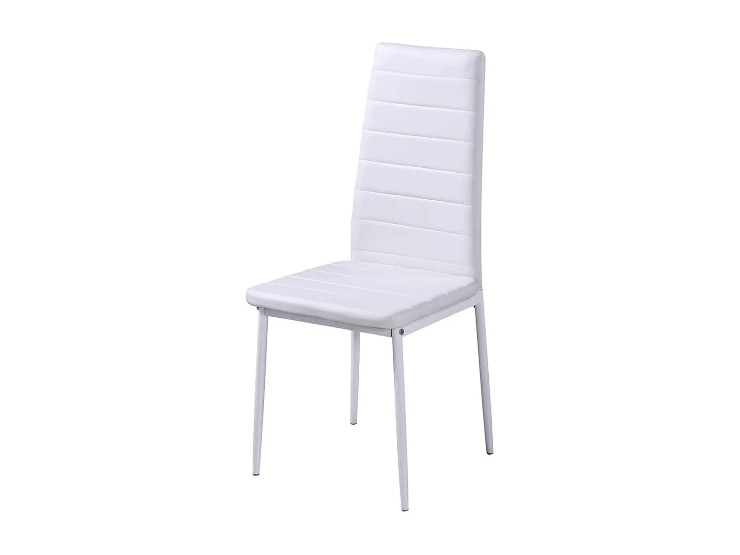 Juego de mesa de comedor de cinco piezas en blanco y negro