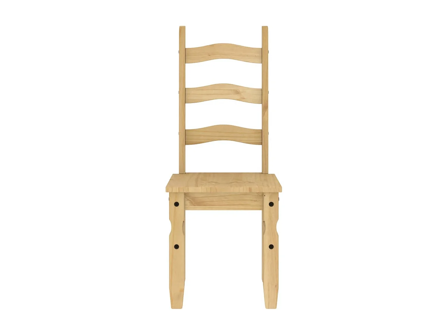 Juego de comedor Panamá de 3 piezas en madera maciza de pino