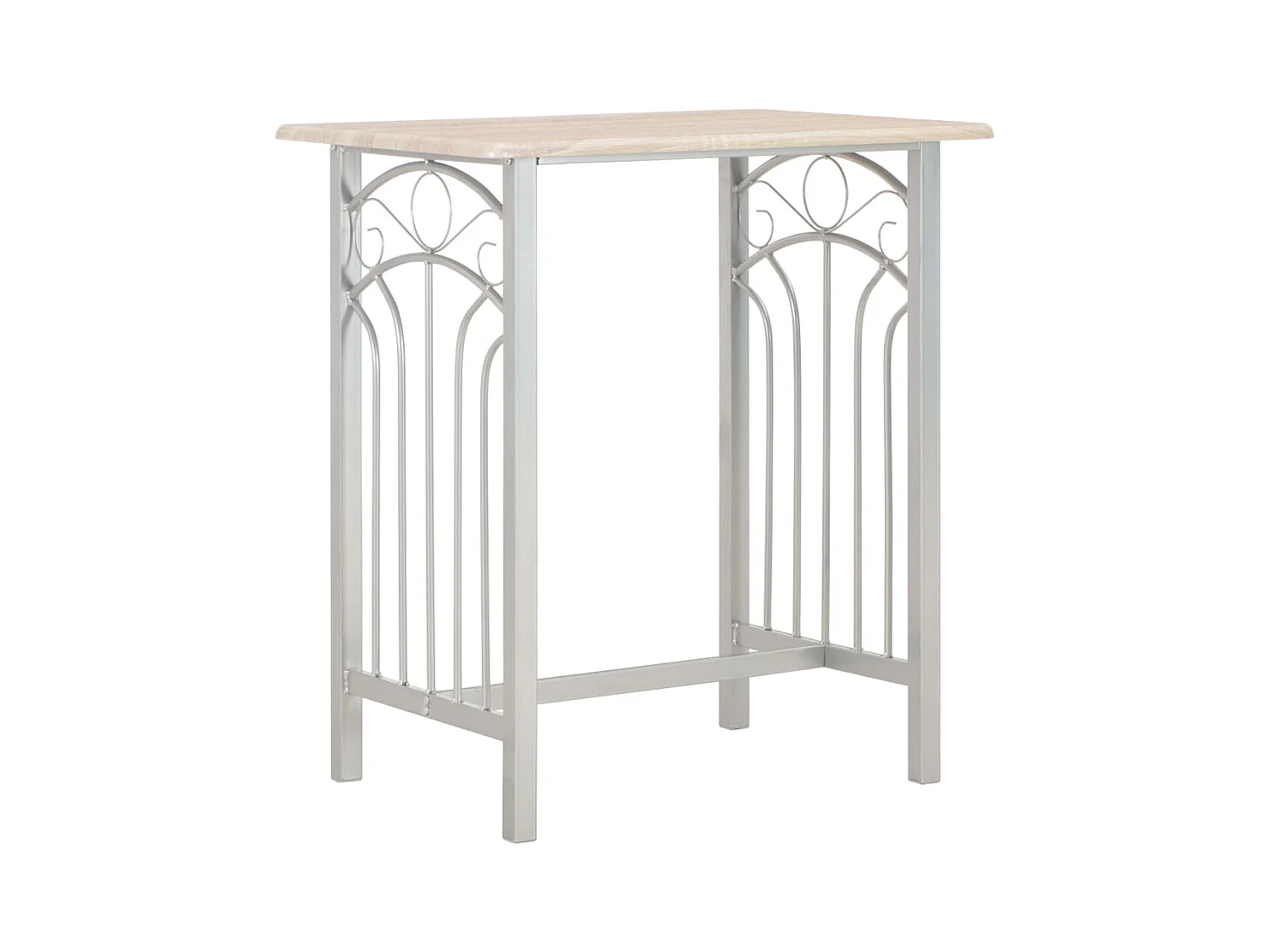 Juego de barra de 3 piezas, madera y acero