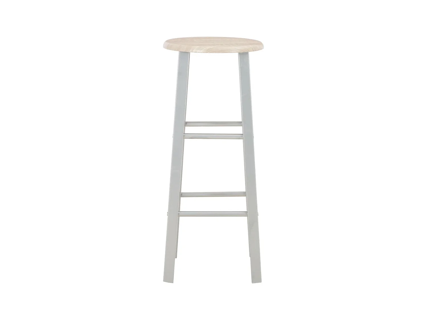 Juego de barra de 3 piezas, madera y acero