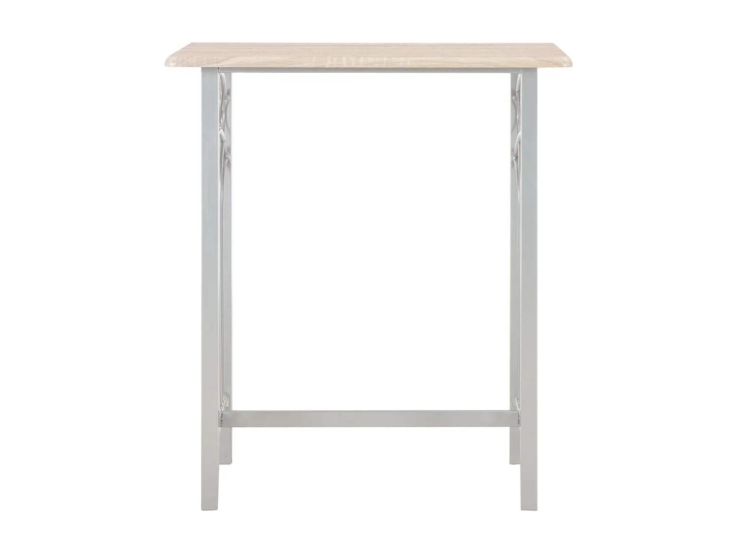 Set da bar da 3 pezzi, legno e acciaio