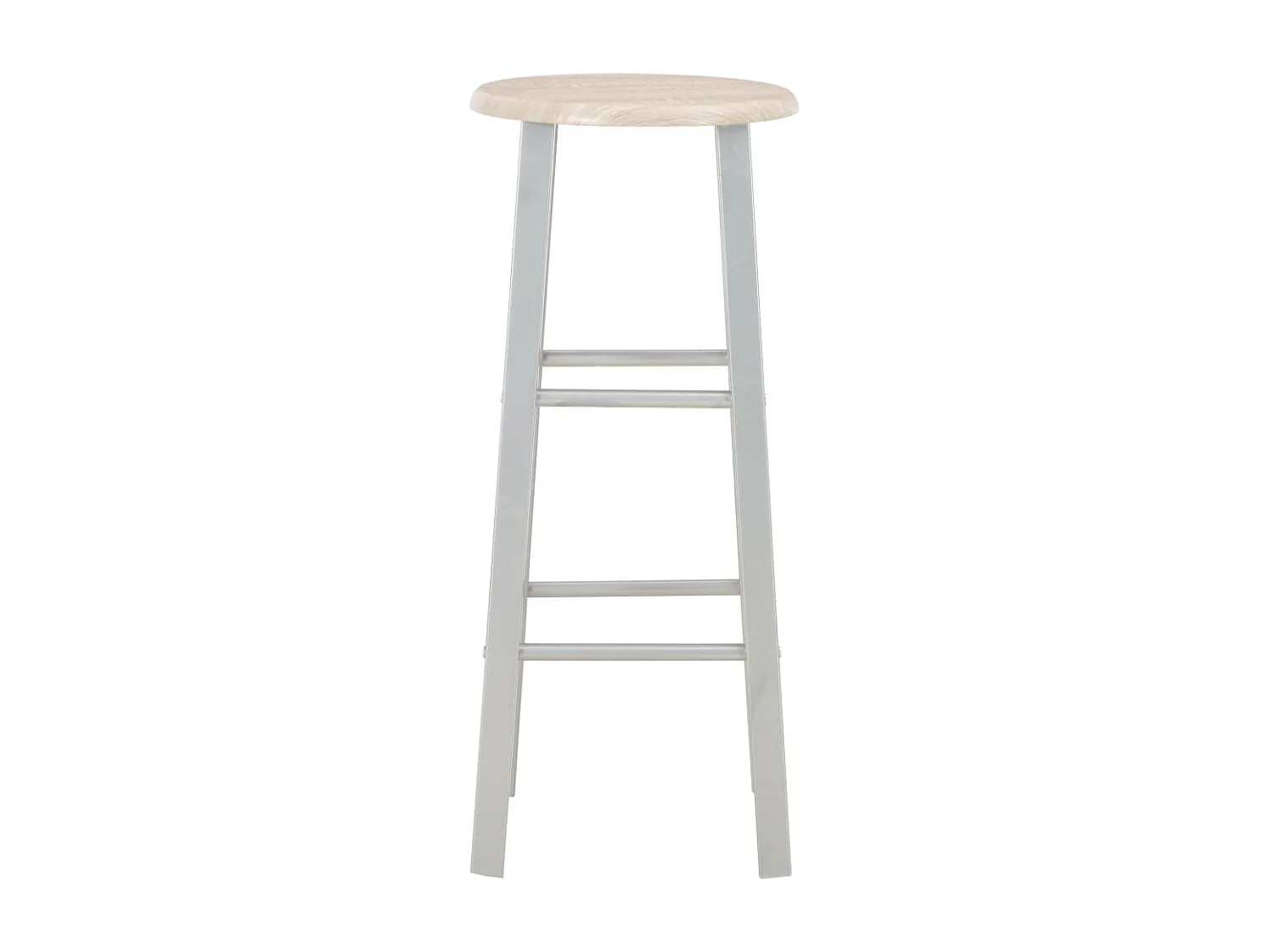 Set da bar da 3 pezzi, legno e acciaio