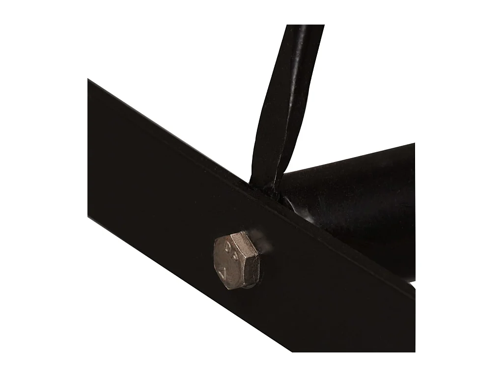 Juego de bar de 3 piezas fabricado con madera maciza reciclada y cuero genuino.