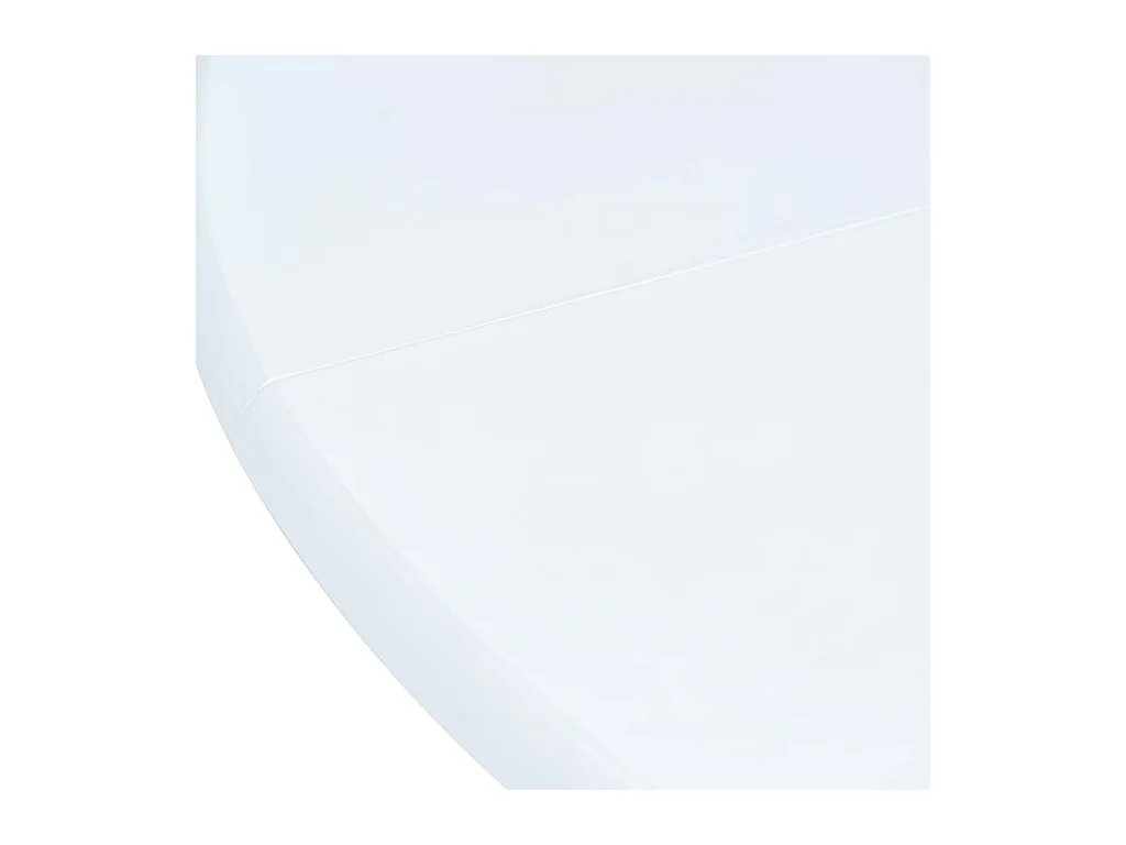 Eettafelset 5-delig, rubberhout, wit