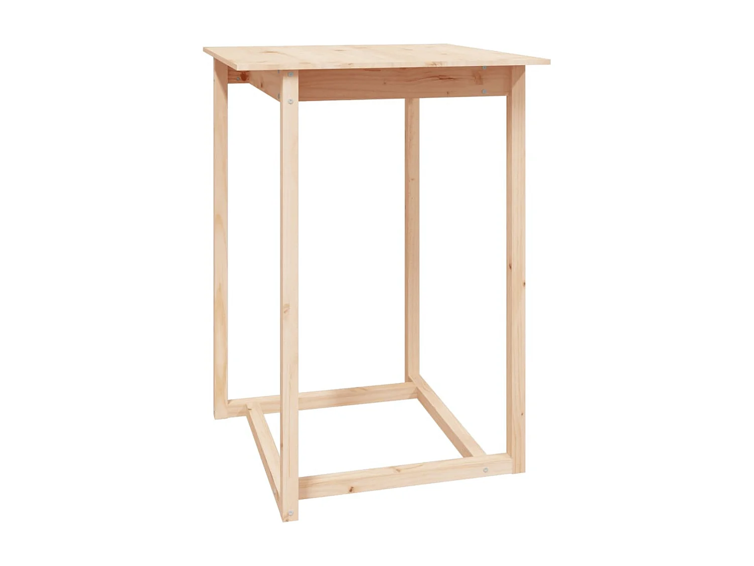 Set da bar da 5 pezzi in legno massello di pino