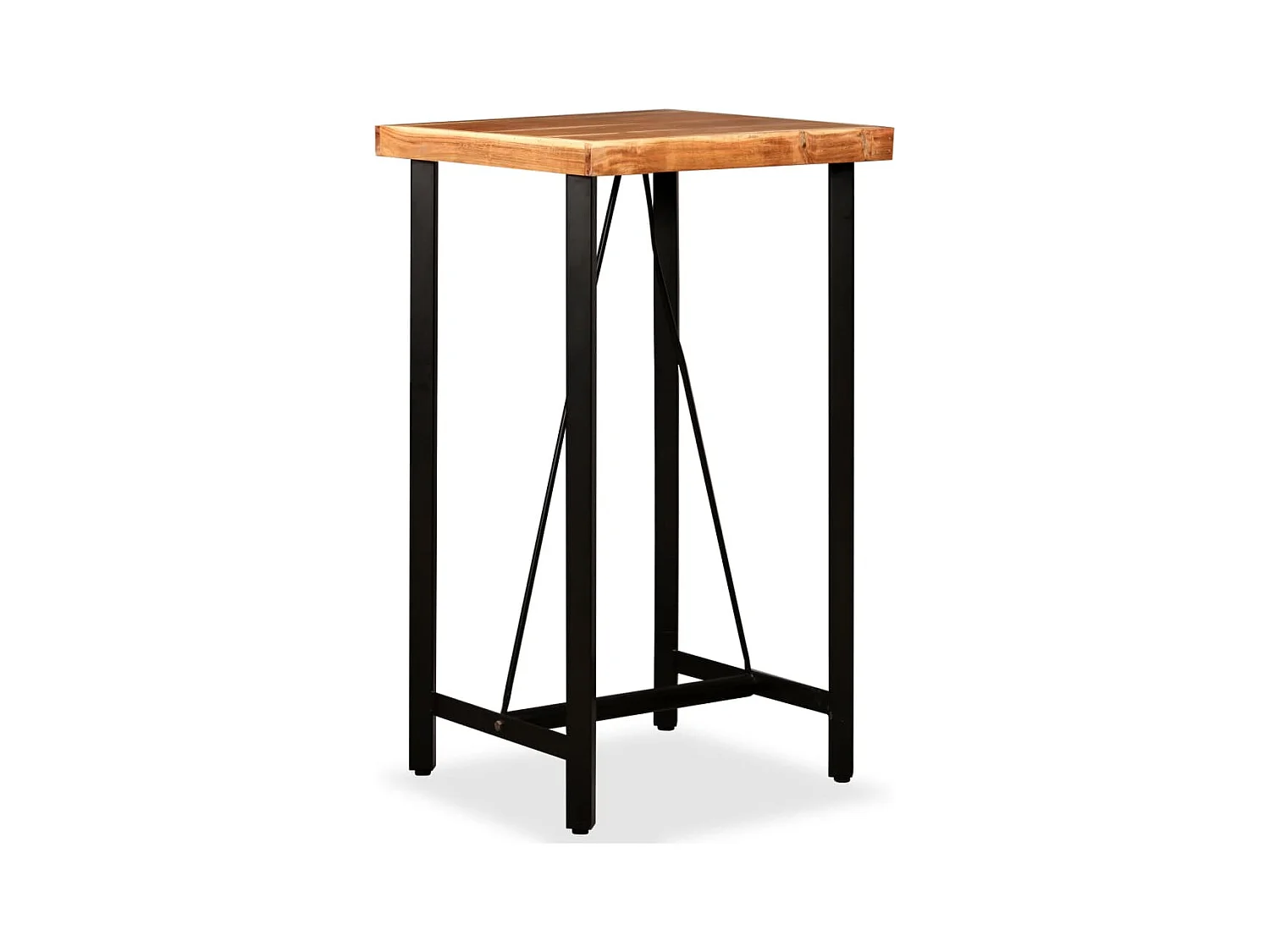 Juego de bar de 3 piezas Madera de acacia maciza y recuperada