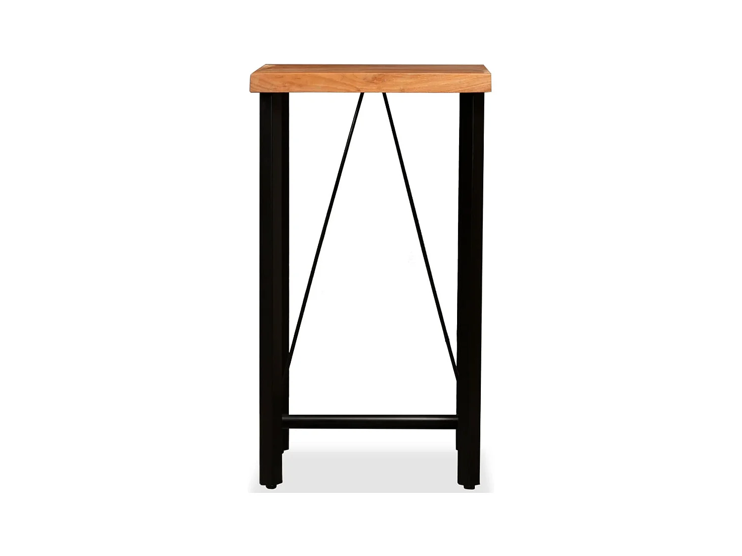 Juego de bar de 3 piezas Madera de acacia maciza y recuperada