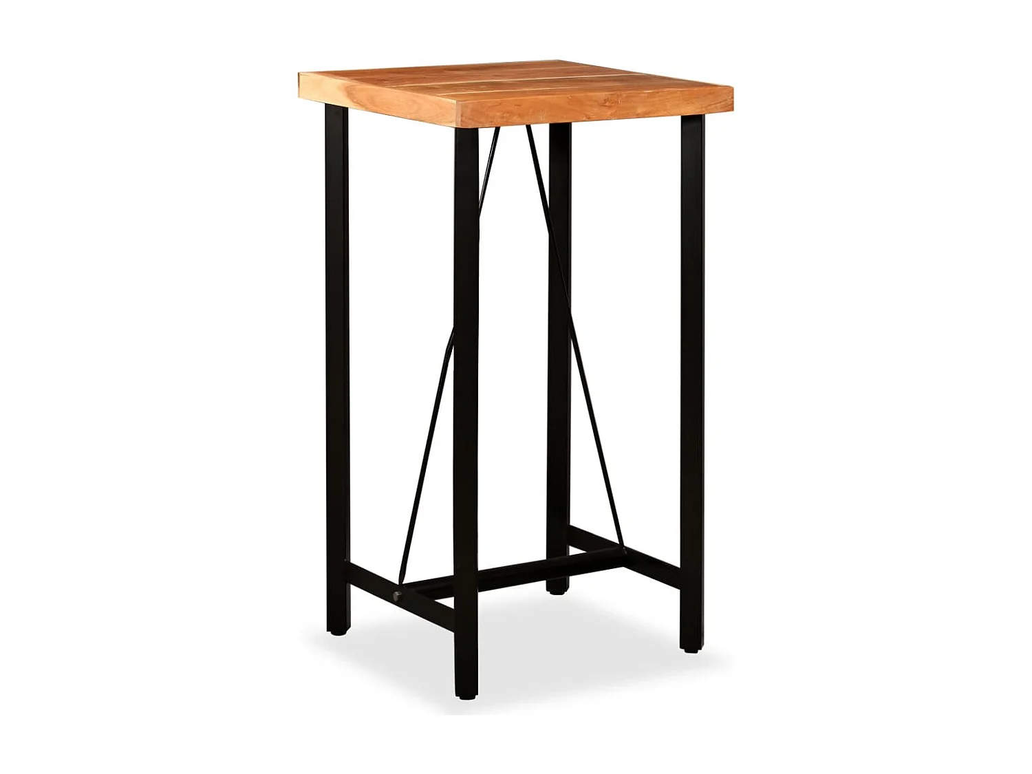 Juego de bar de 3 piezas Madera de acacia maciza y recuperada