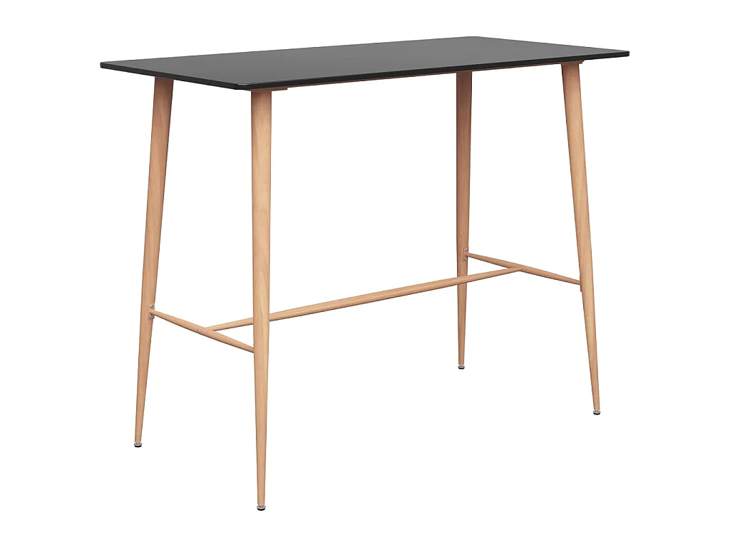 5-teiliges Barset Schwarz