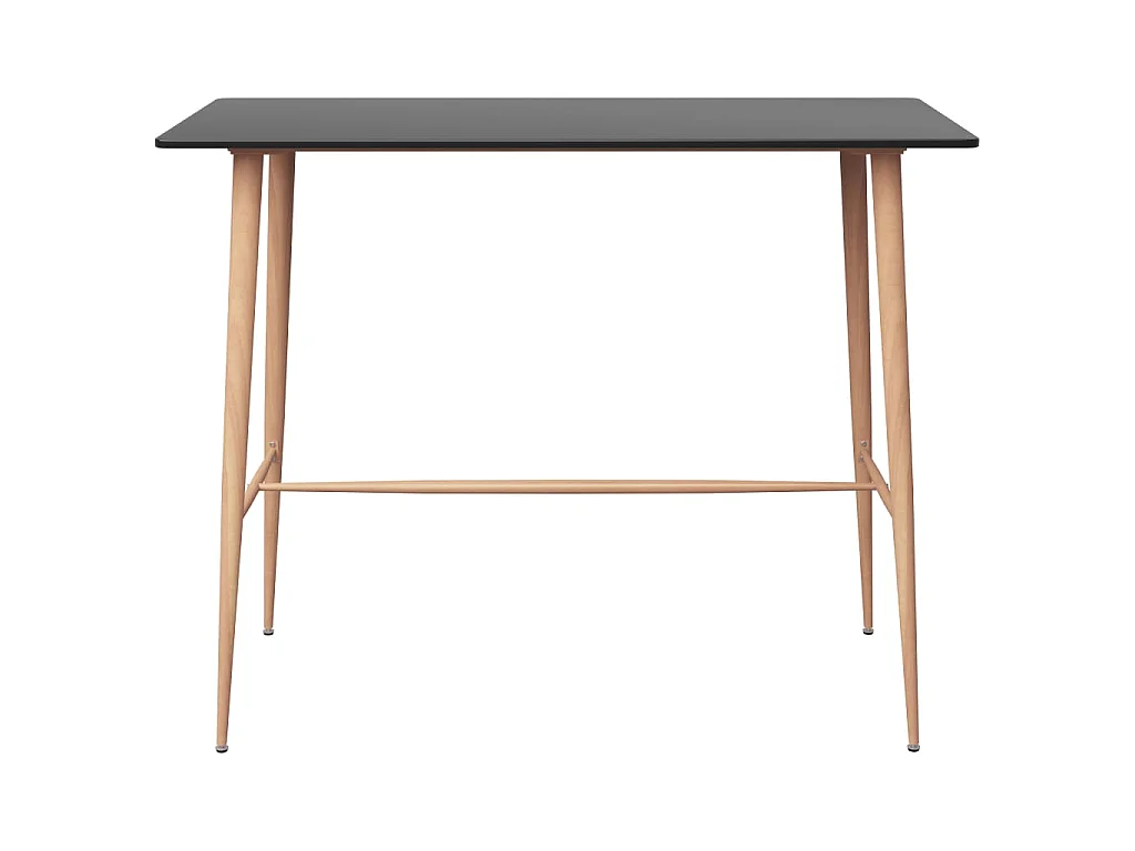 5-teiliges Barset Schwarz