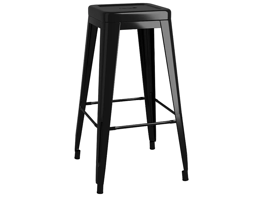 5-teiliges Barset Schwarz