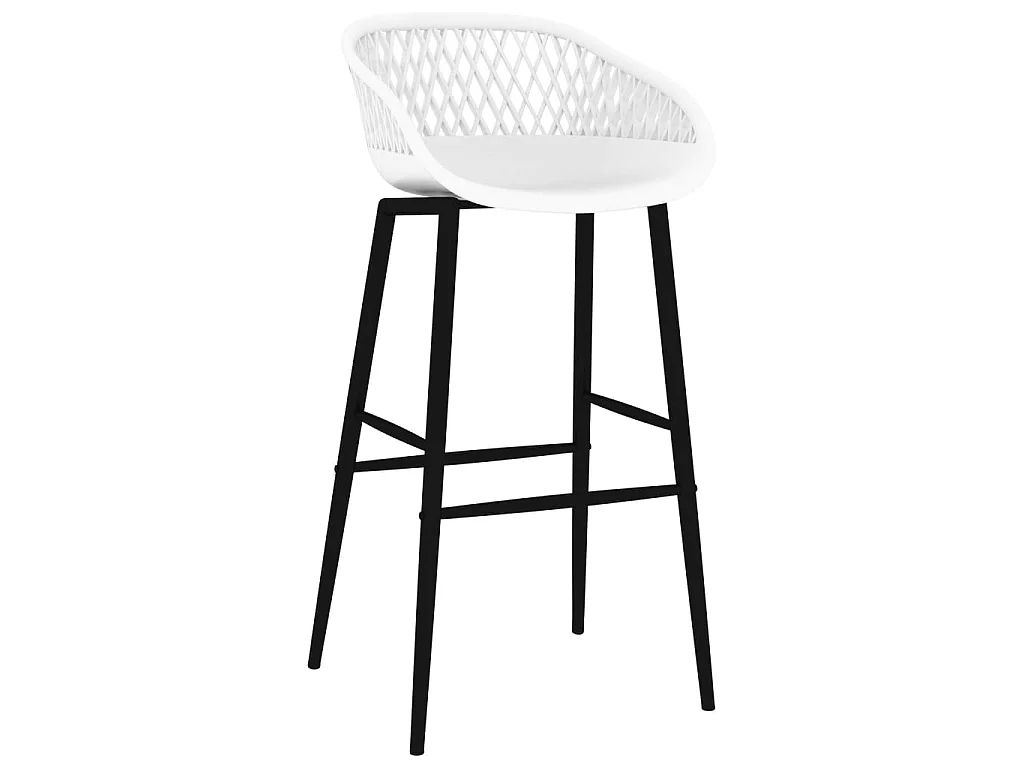 5-teiliges Barset weiß