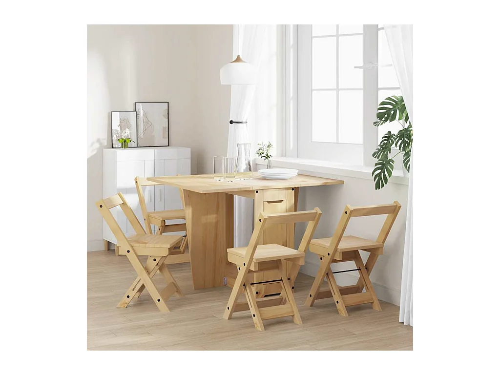 Corona 5-delige opvouwbare vlindereetset, dennenbruine was