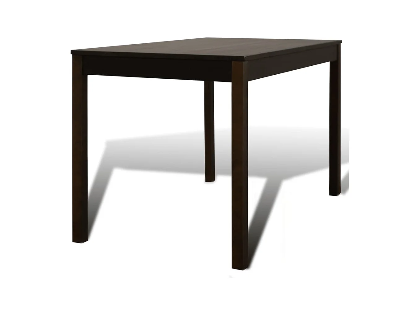 Mesa de comedor con 4 sillas Marrón