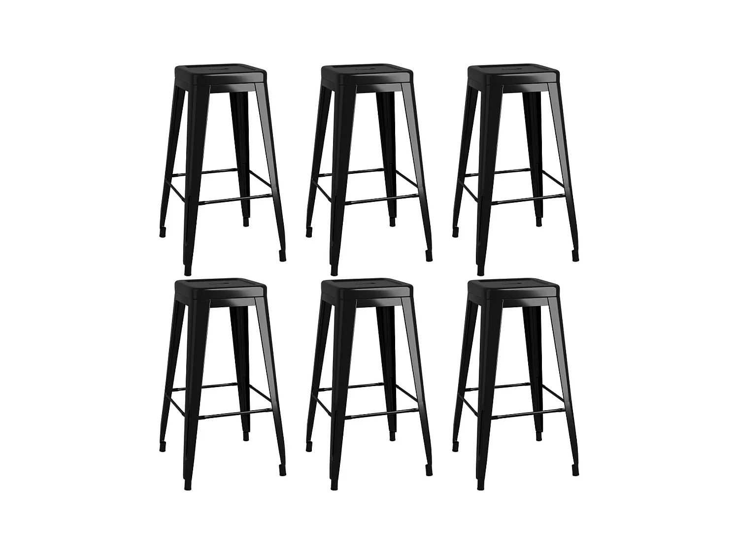 Ensemble de bar 7 pcs Noir