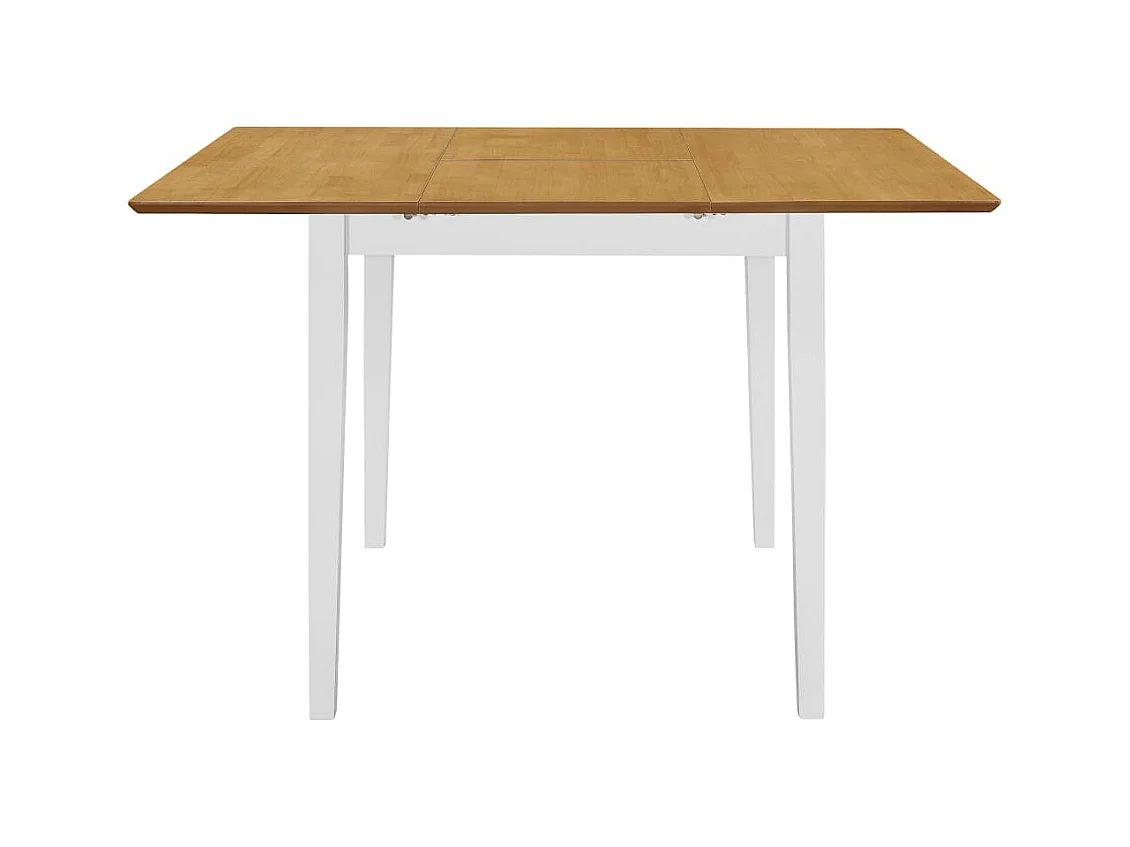Juego de comedor de 5 piezas MDF Blanco