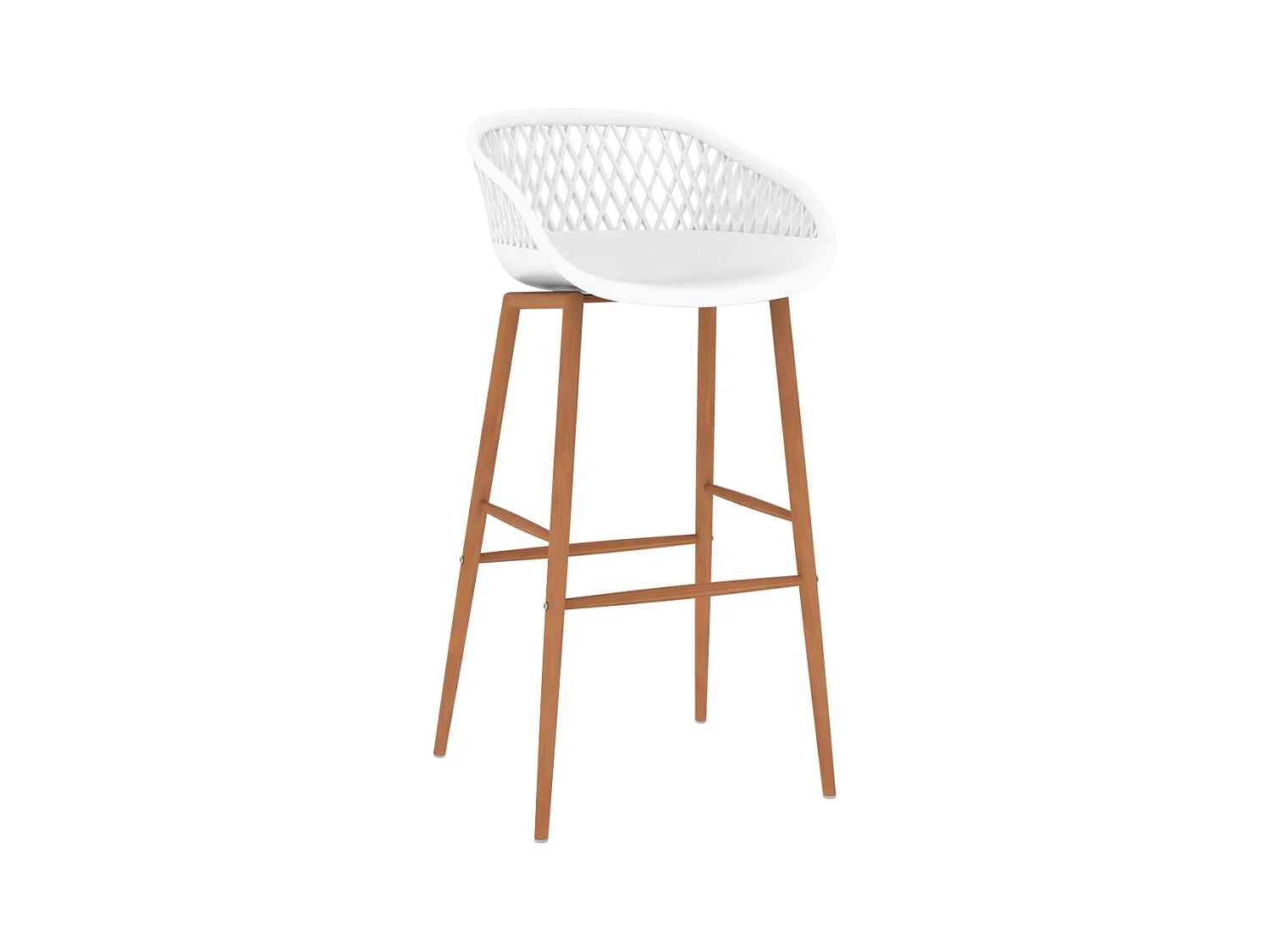 Juego de bar de 5 piezas en blanco y negro