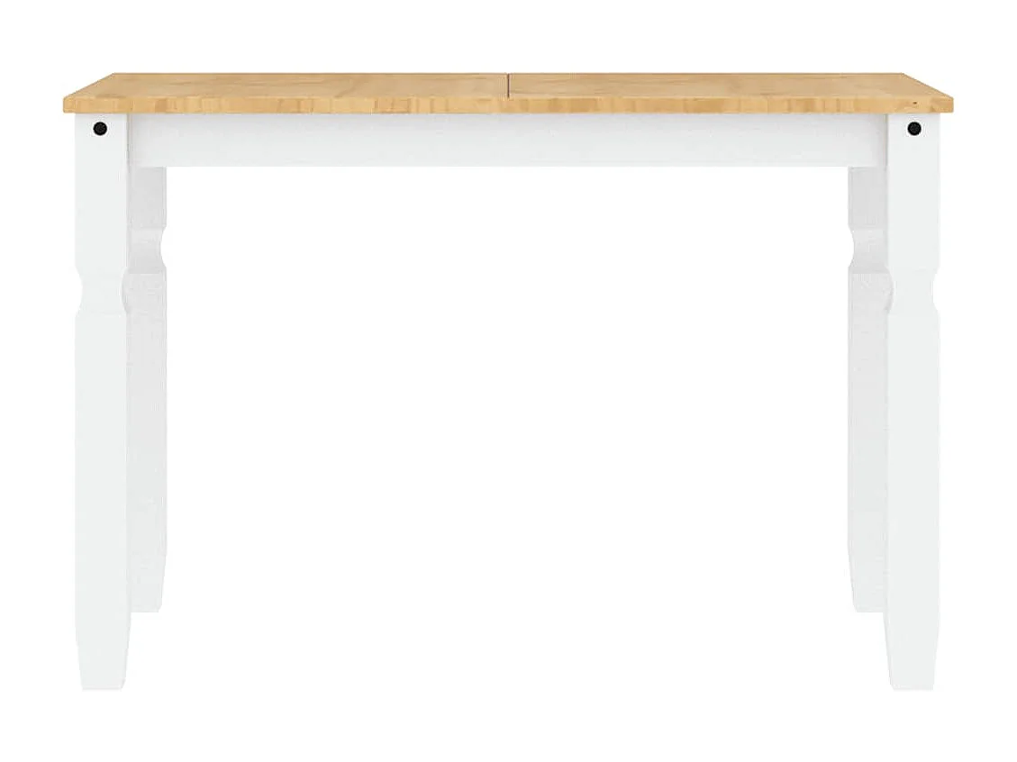 Panama 3-delige eetkamerset wit massief grenenhout