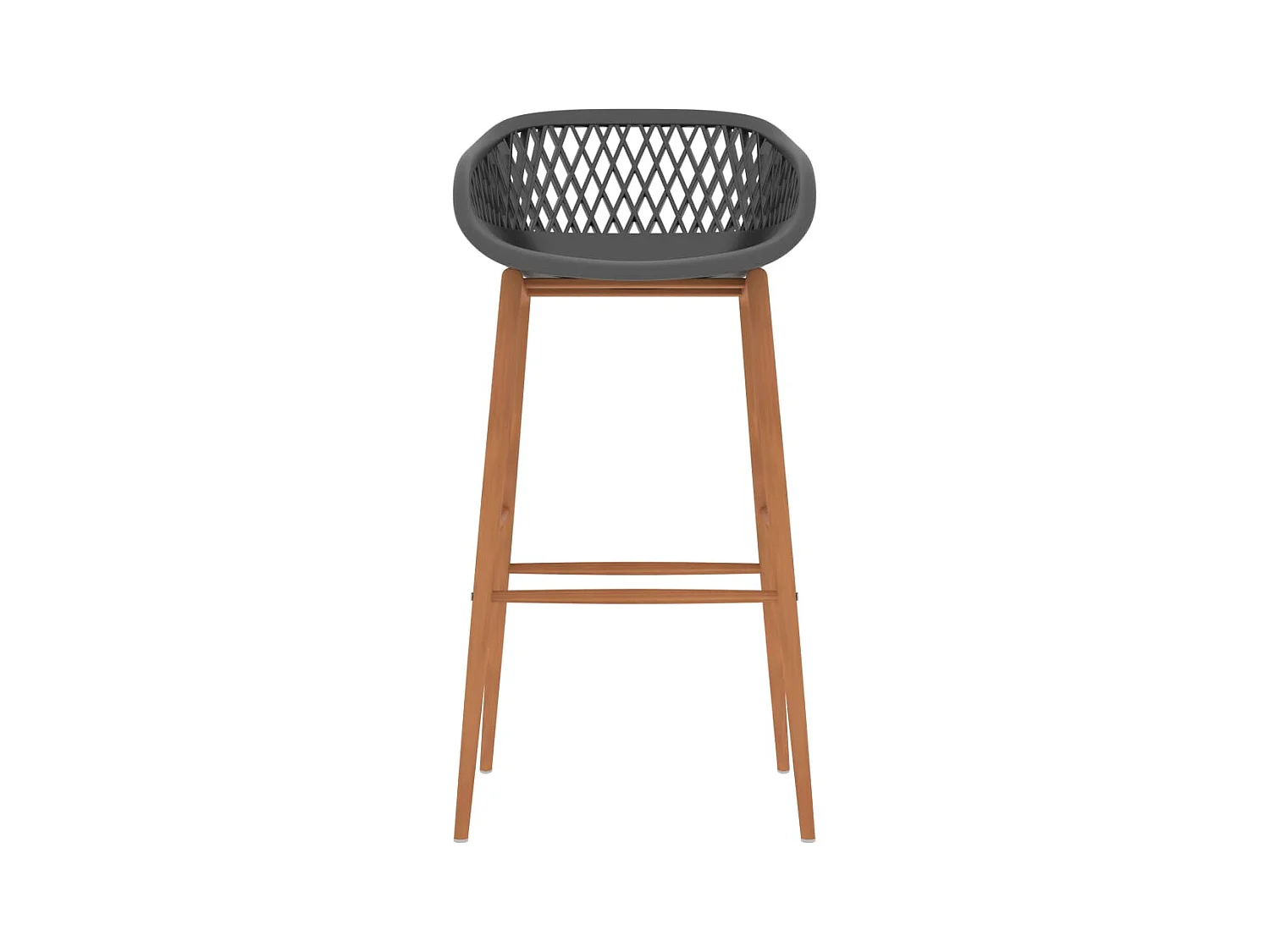 Ensemble de bar 5 pcs Noir et gris