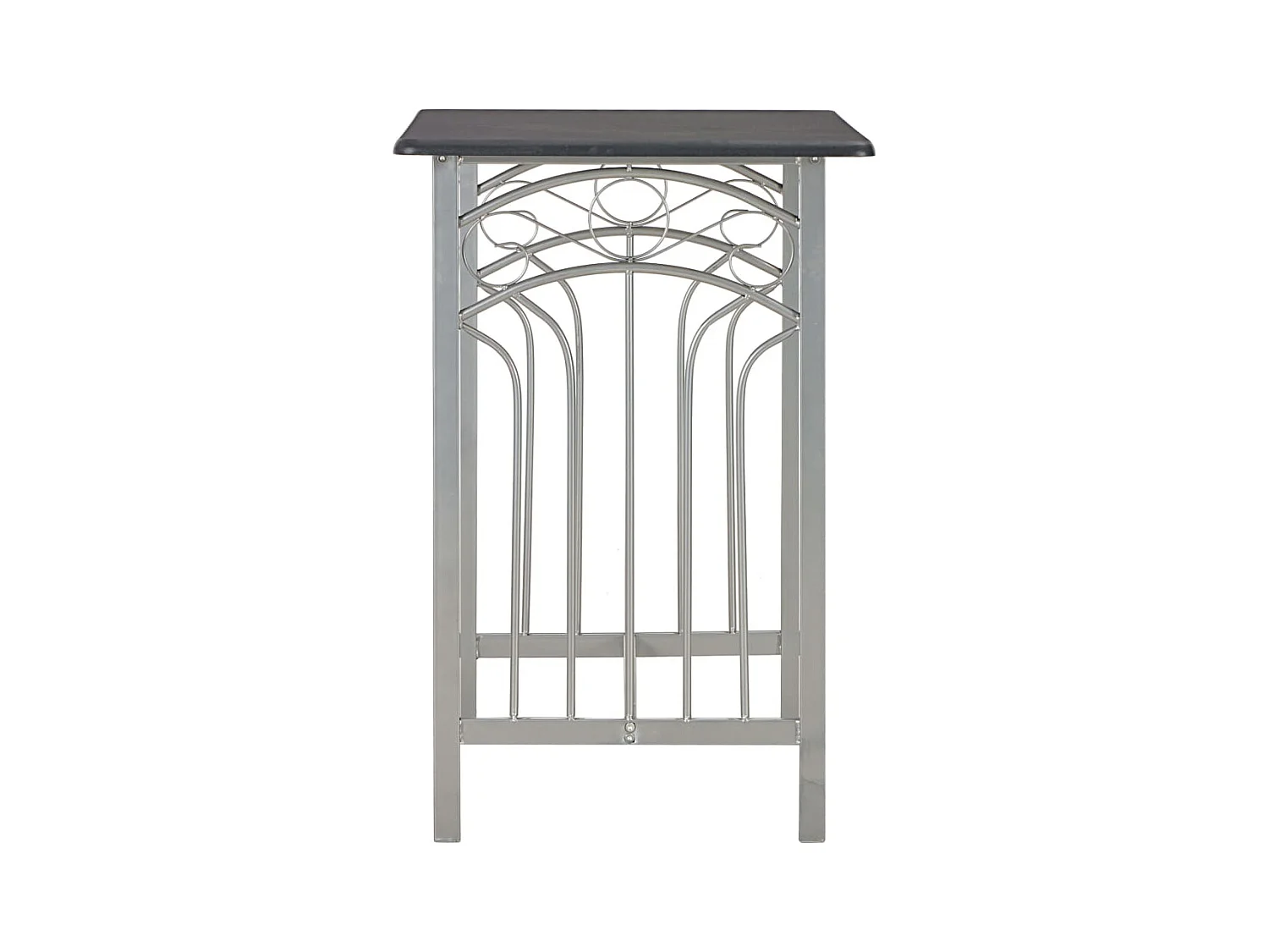 Juego de barra de 3 piezas, madera y acero negro