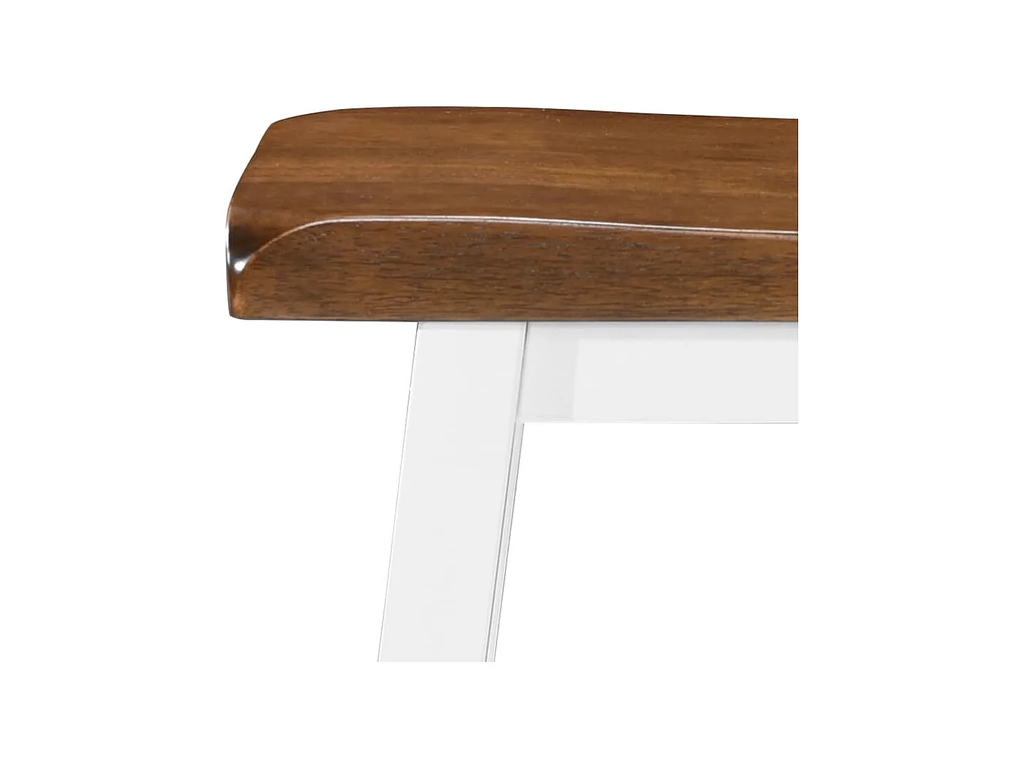 Mesa de bar y taburete 3 piezas Madera maciza