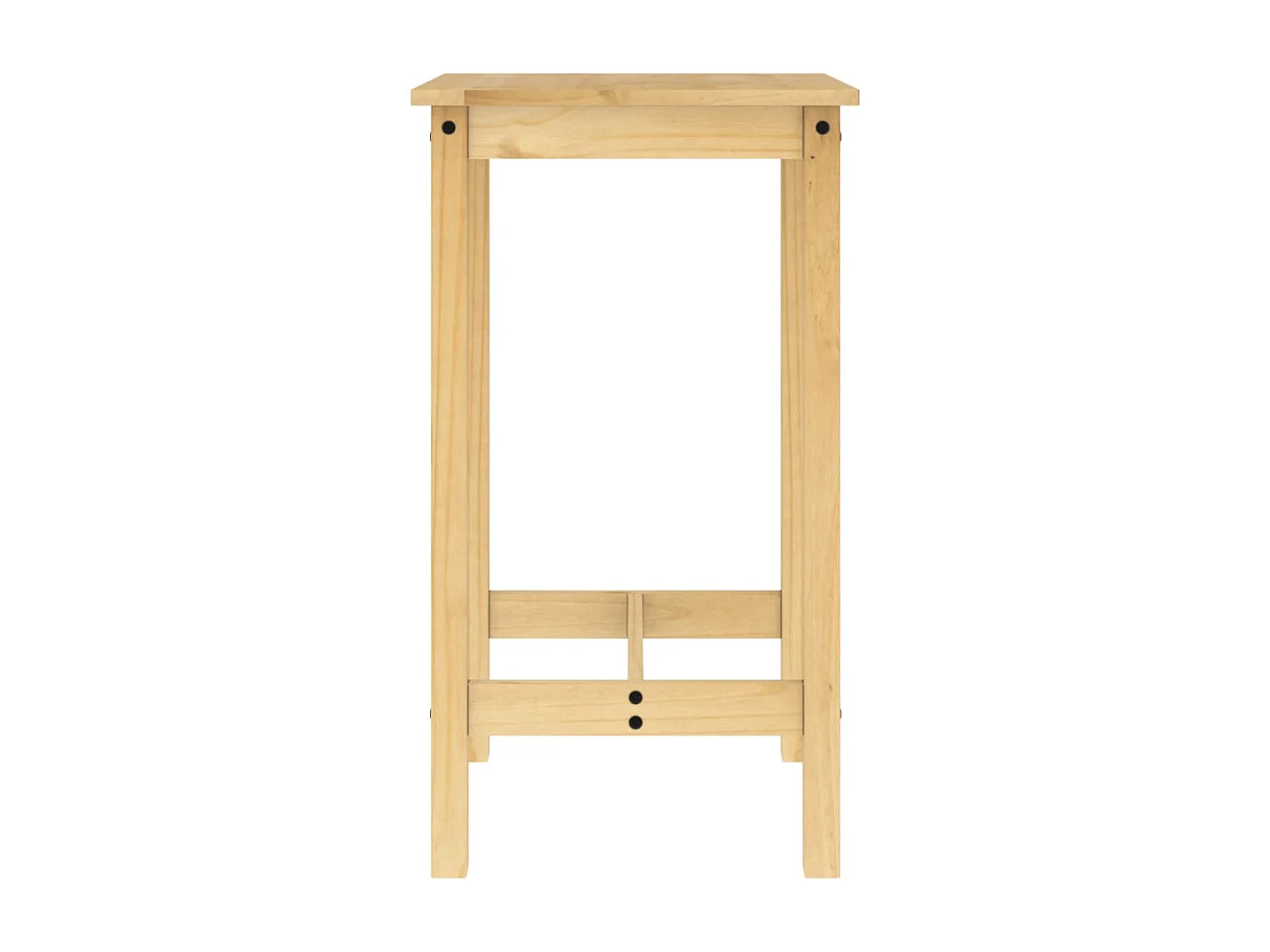 Set da bar da 5 pezzi in legno massello di pino