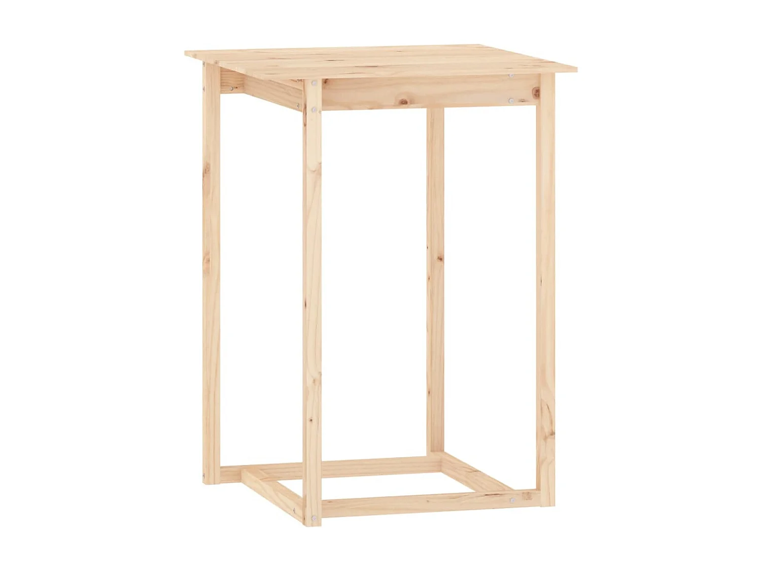 Set da bar da 5 pezzi in legno massello di pino