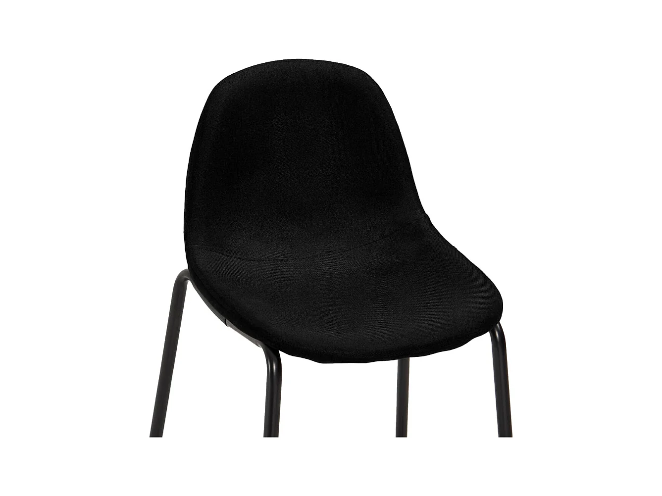 Juego de bar de 3 piezas en tela negra