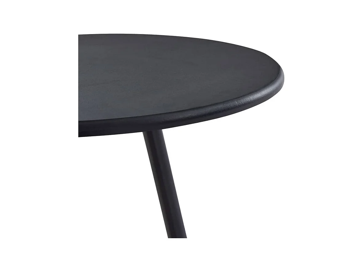 Juego de bar de 3 piezas, tela gris oscuro