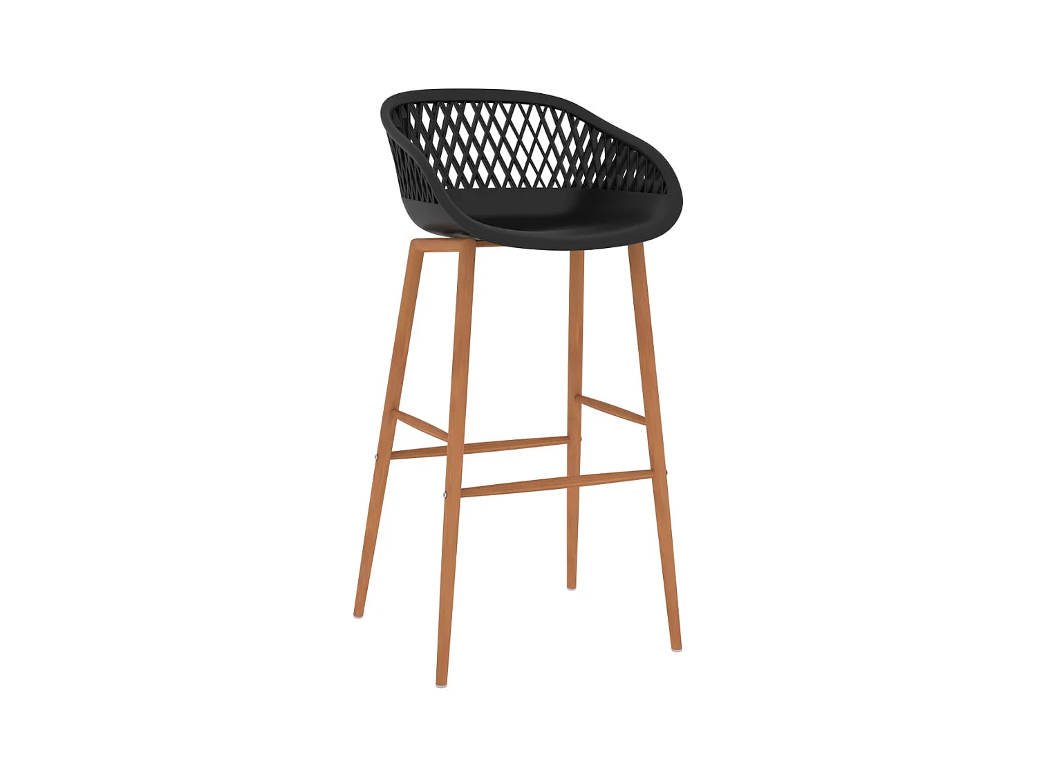 5-delige barset, wit en zwart