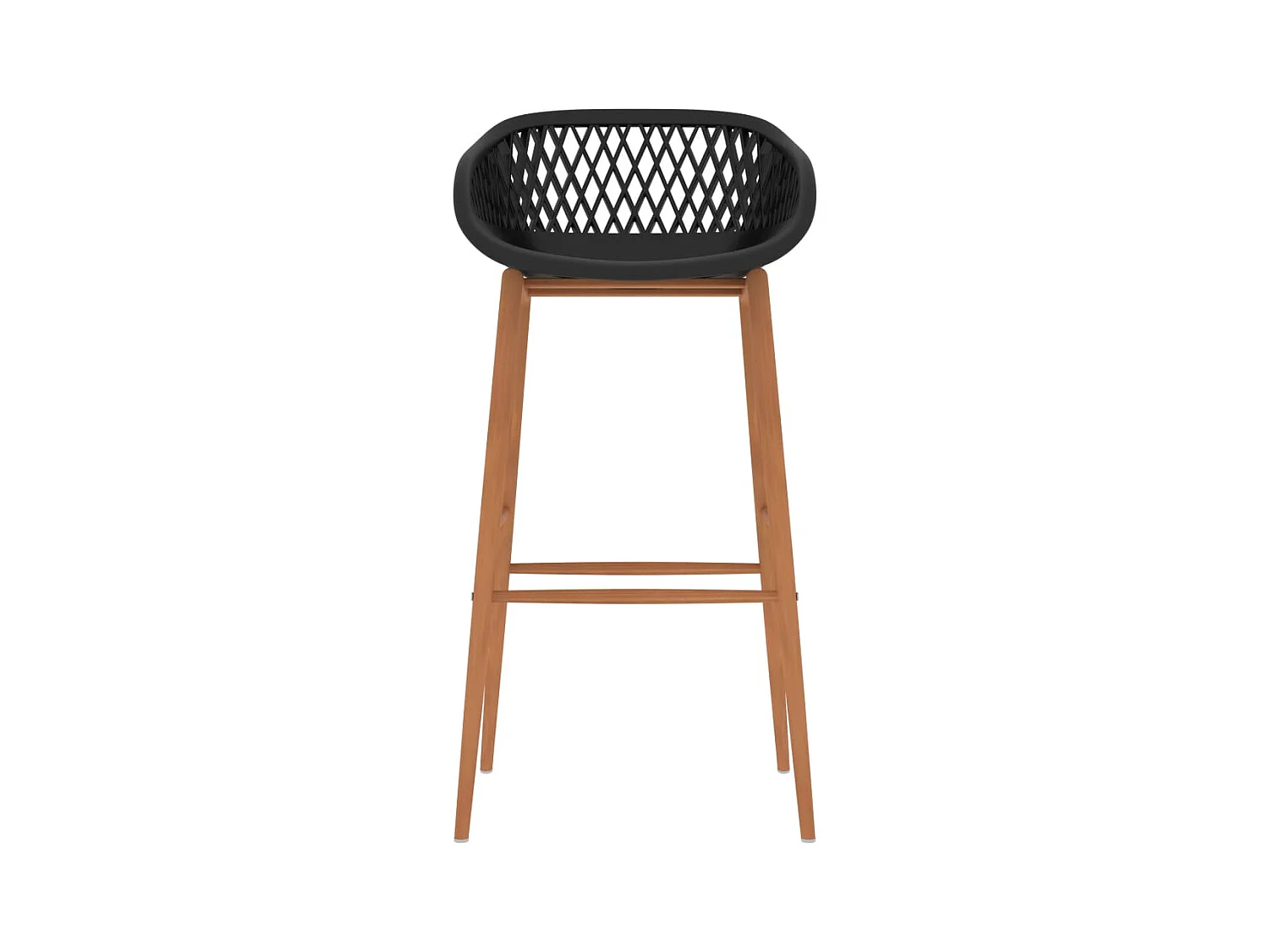 5-delige barset, wit en zwart