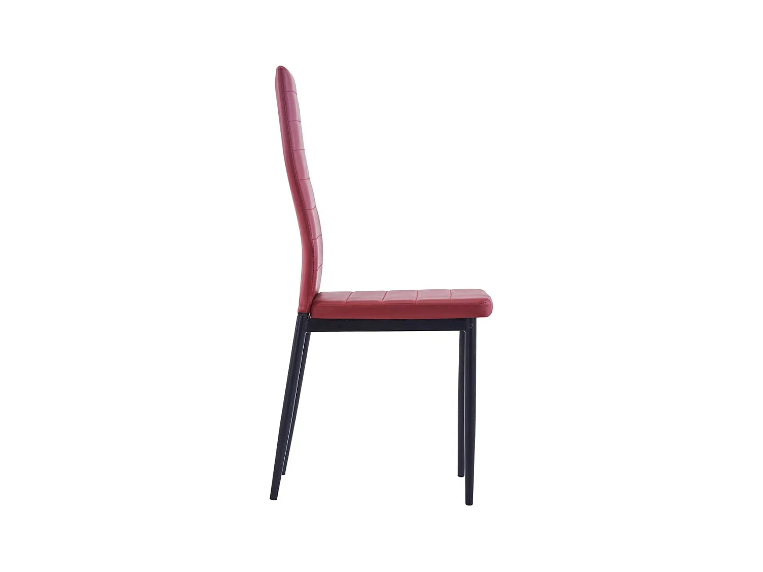 Set da pranzo da 5 pezzi in rosso bordeaux