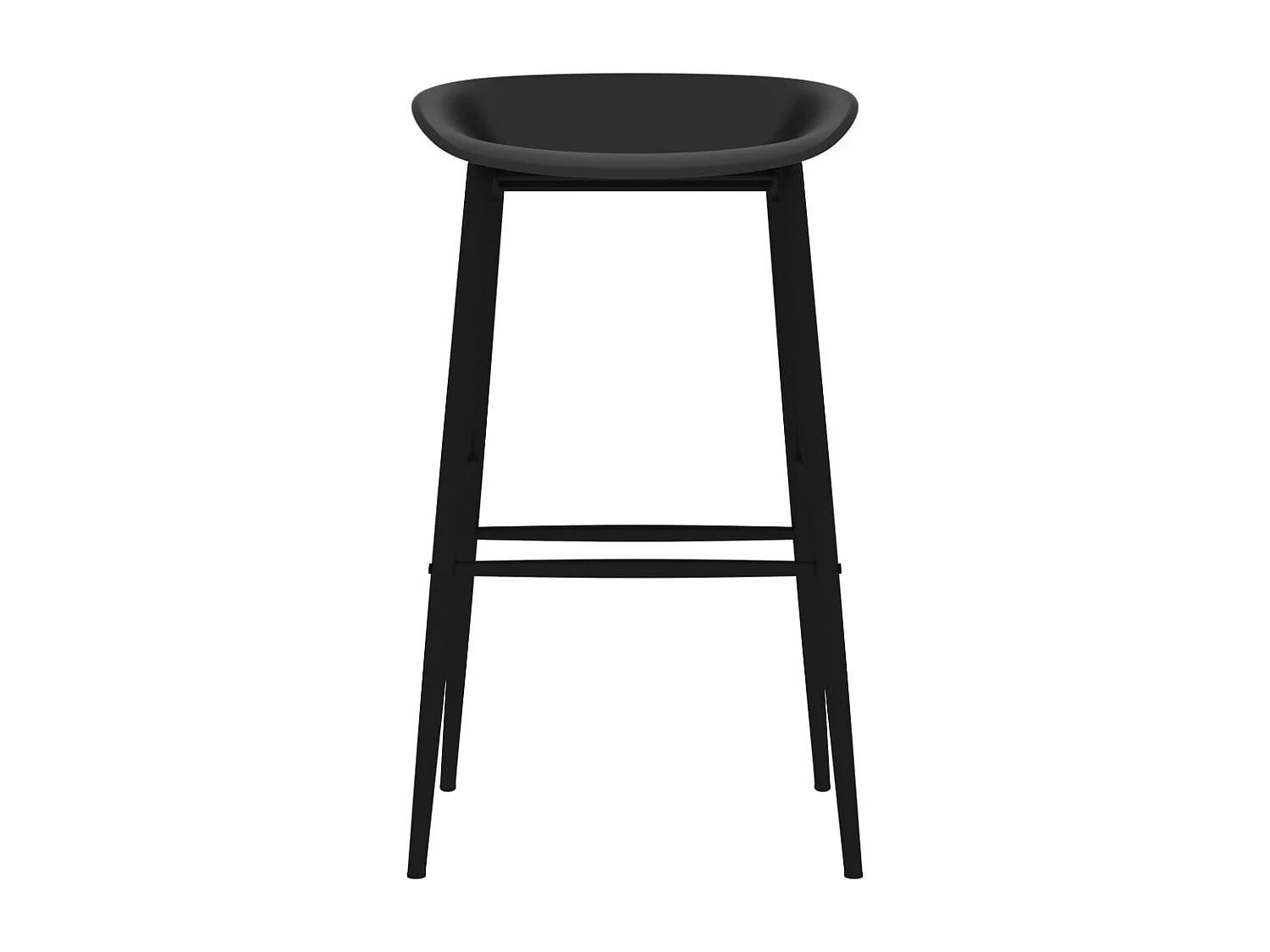 5-teiliges Barset Schwarz