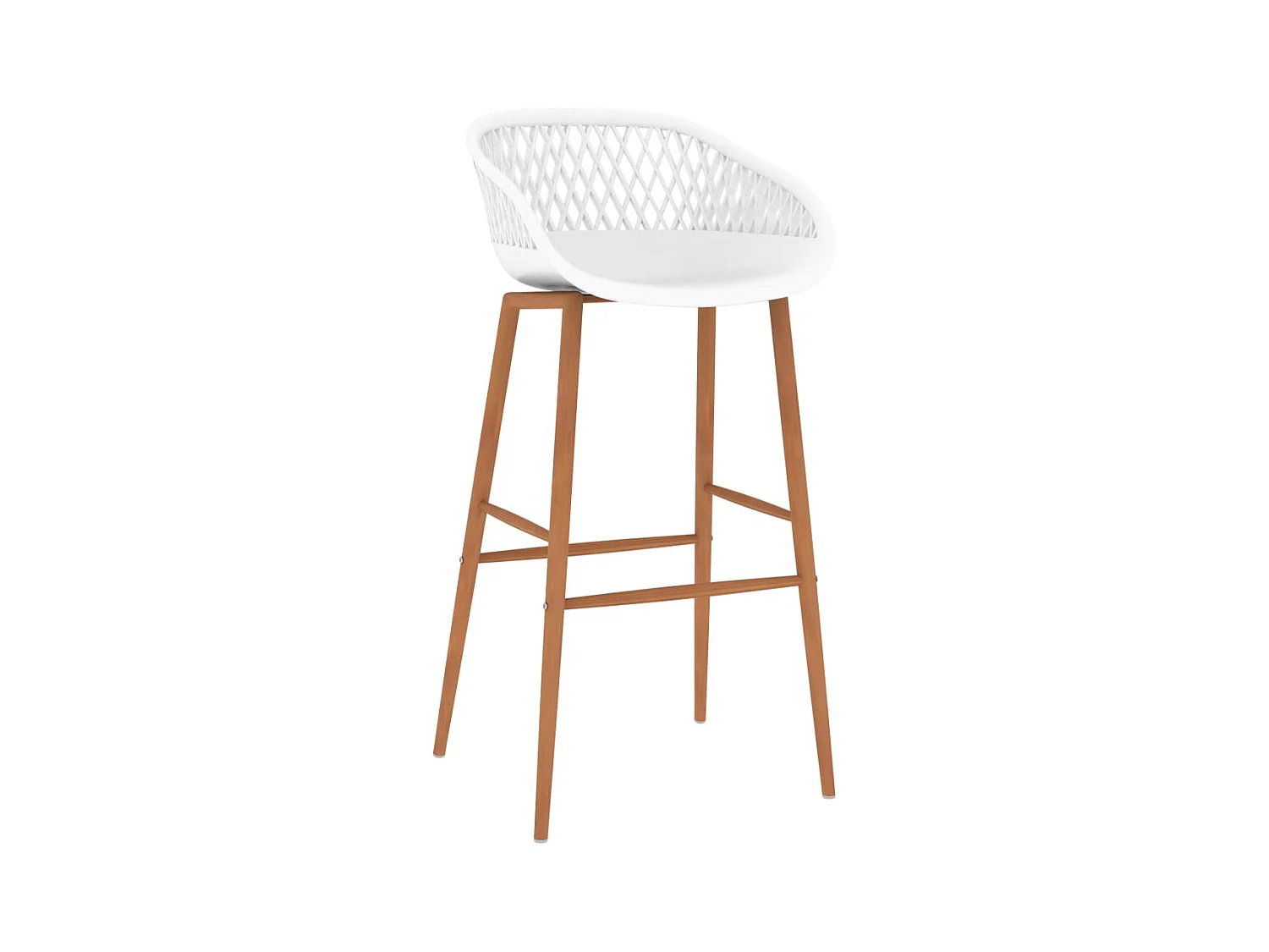 Juego de bar de 5 piezas blanco