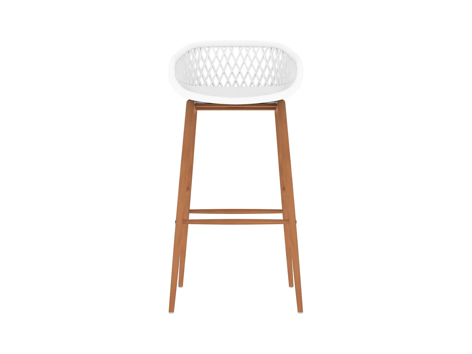 Juego de bar de 5 piezas blanco