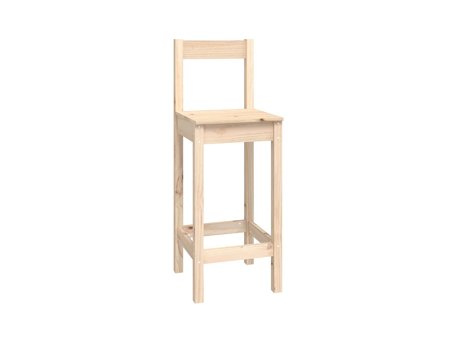 Juego de bar de 9 piezas fabricado en madera maciza de pino