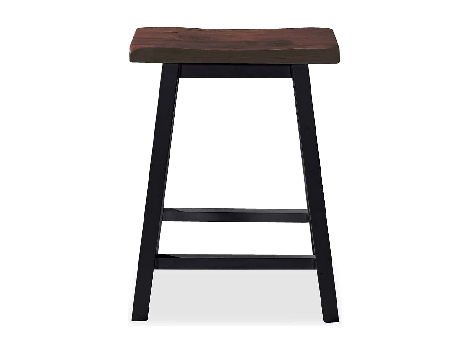 Juego de barra de 3 piezas de MDF negro