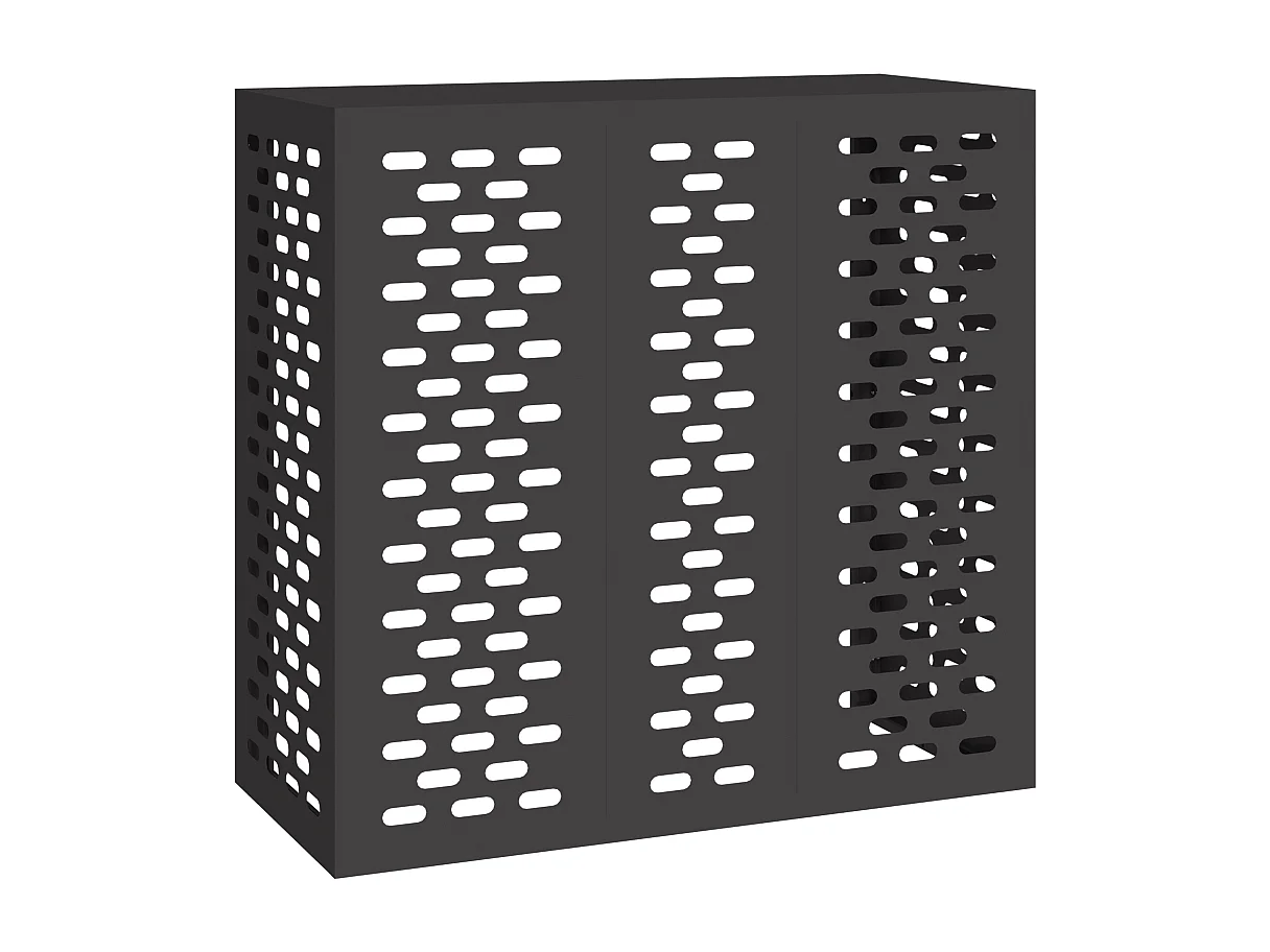 Housse de climatiseur Noir, 110 x 50 x 105 cm