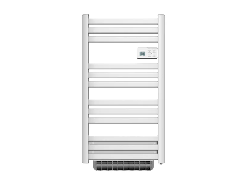 Sèche-serviette électrique sans fluide connecté WiFi avec soufflerie 500 + 1000W Thomson COSMO blanc