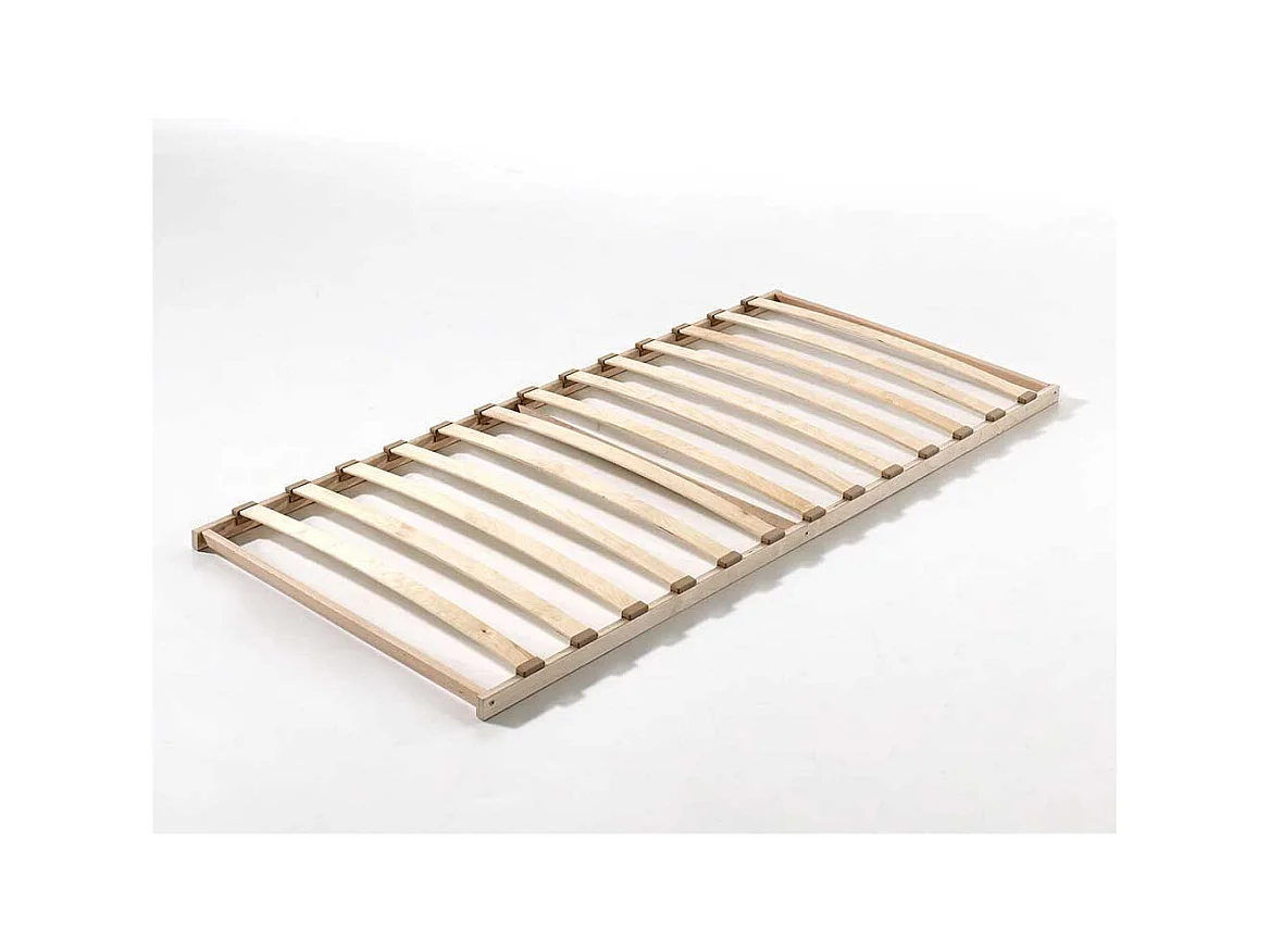 Kojenbett weiß im Landhausstil 95 cm Kopfteil