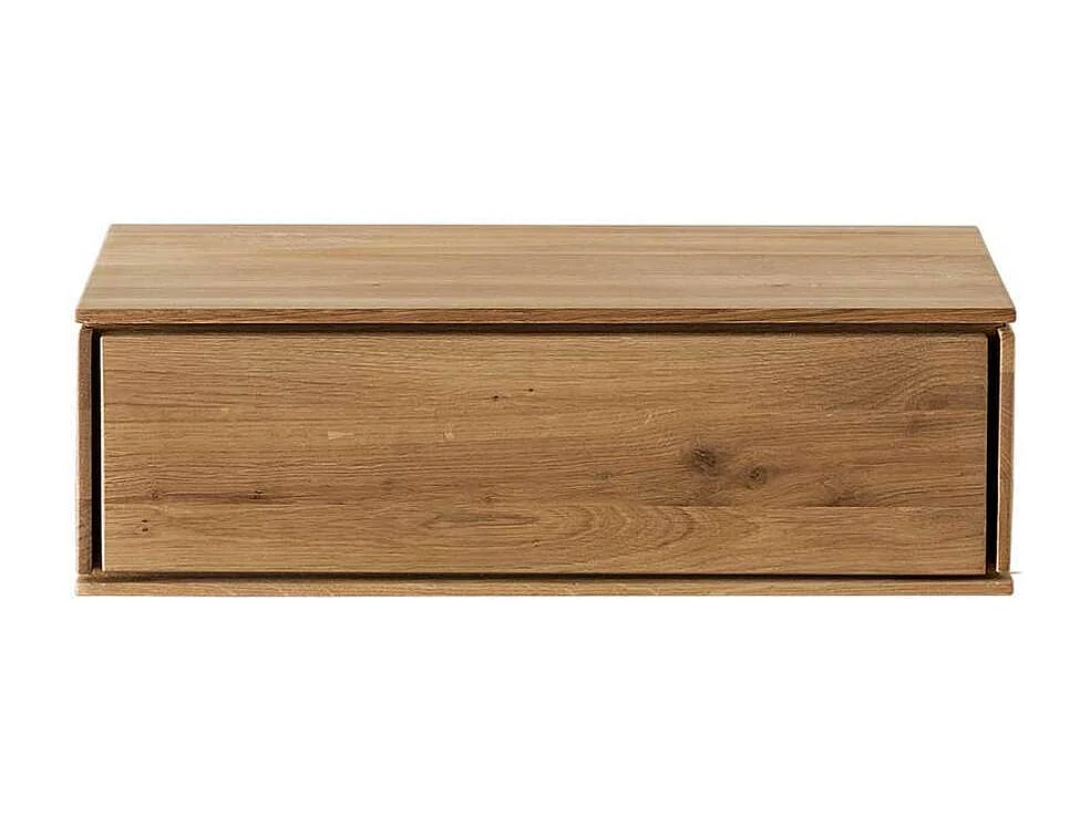 Naturholzbetten Schubkastenbetten in Wildeichefarben in modernem Design (dreiteilig)