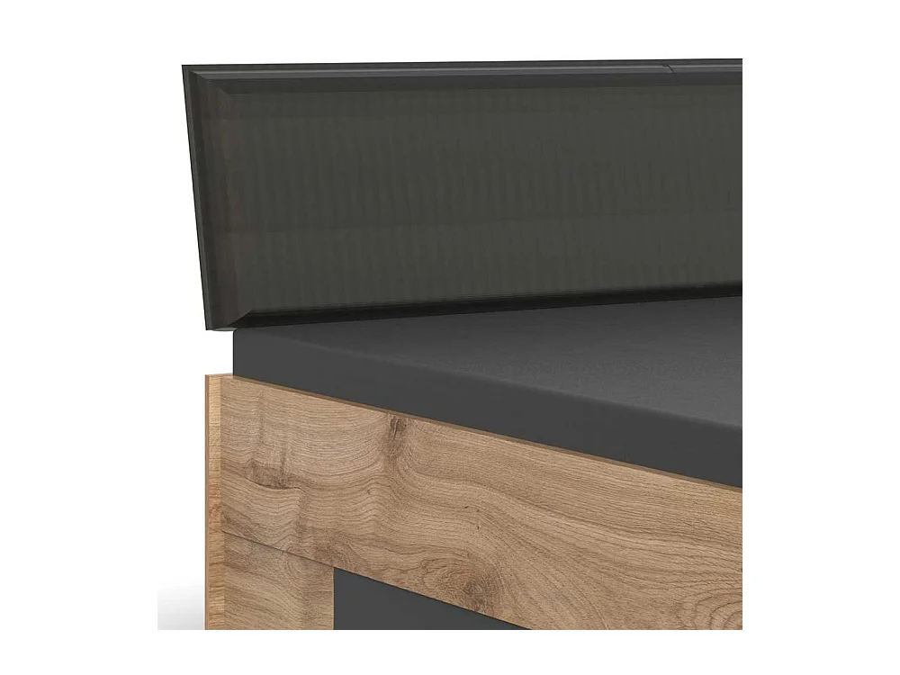 Schubladenbett im Industry und Loft Stil Made in Germany