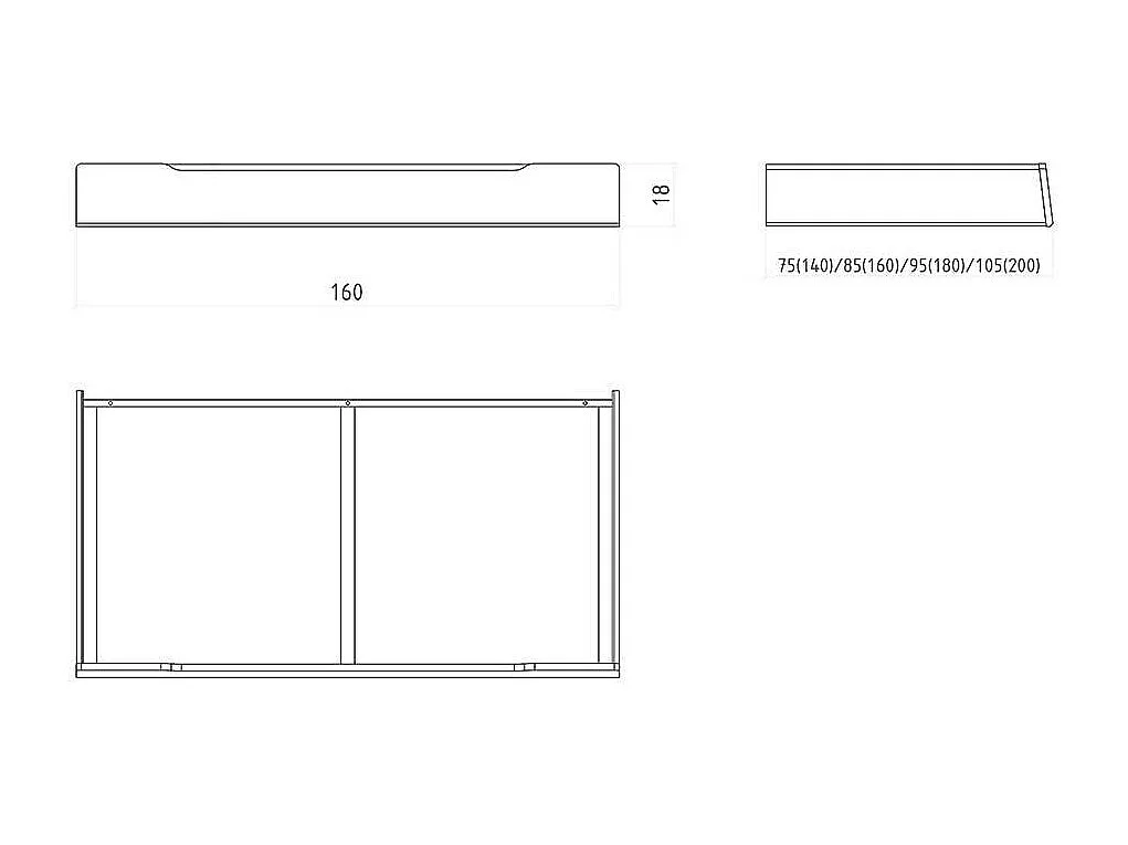 Holzbett - wahlweise mit Schubladen Kernbuche Massivholz