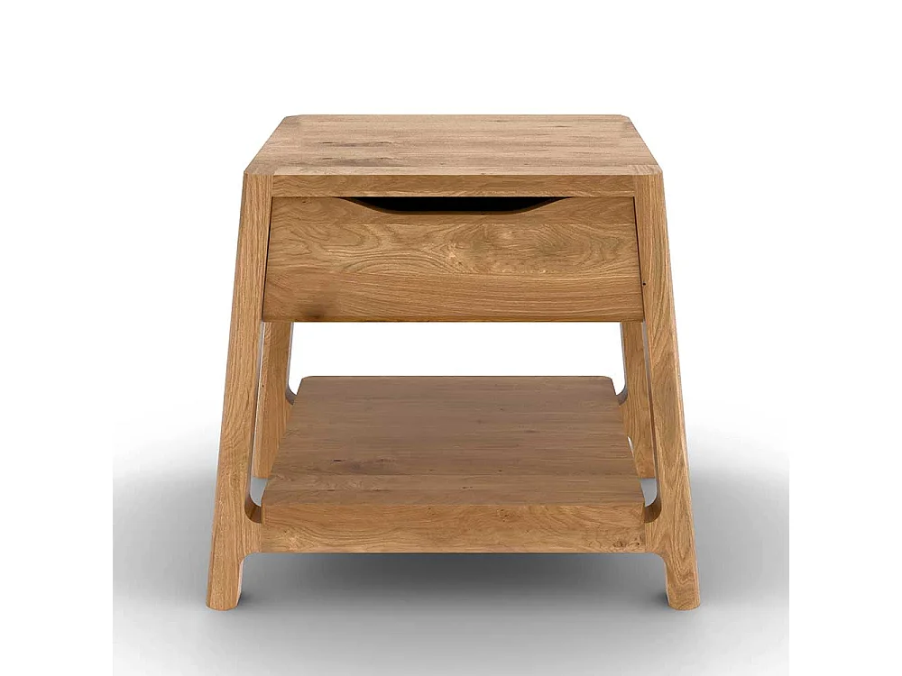 Französisches Bett in Wildeichefarben und Beige 214 cm tief