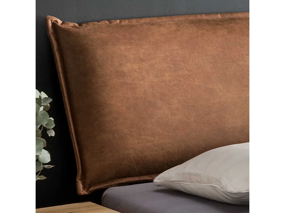 Doppelbett Kastenbett aus Wildeiche Massivholz geölt