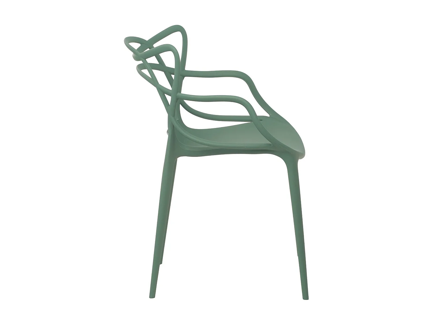 Silla Beliano premium con reposabrazos - Interior y exterior-Color Verde celadón
